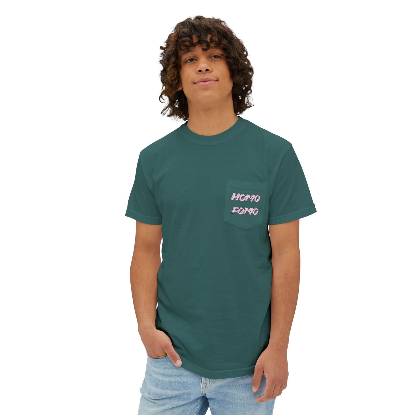Homo Fomo - Pocket Tee